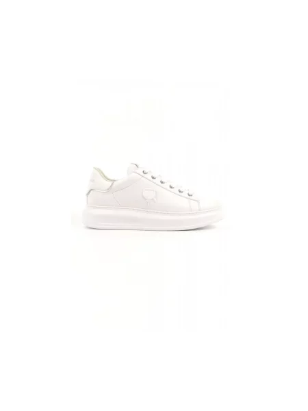 Sneakersy Karl Lagerfeld skórzane białe