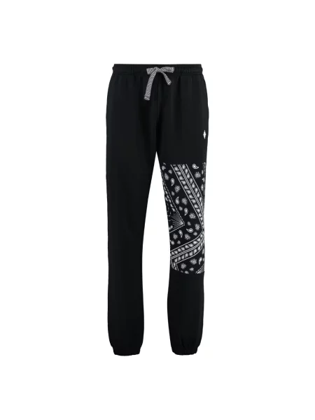 Spodnie dresowe Marcelo Burlon County Of Milan z nadrukiem czarne