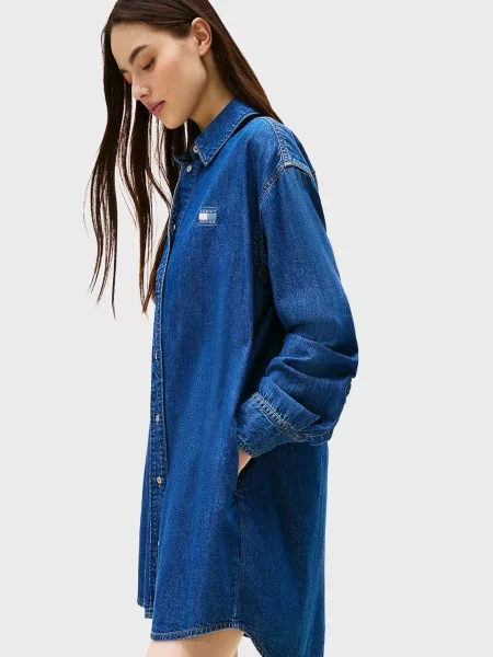 Джинсовое платье Tommy Jeans синее