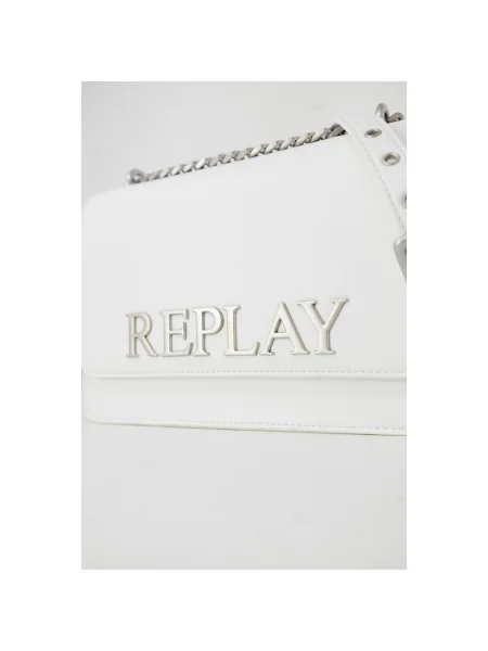 Geanta crossbody Replay alb
