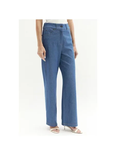 Jeansy Max Mara niebieskie