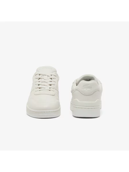 Lacoste Sneakersy T-Clip Shield Kremowe beżowy