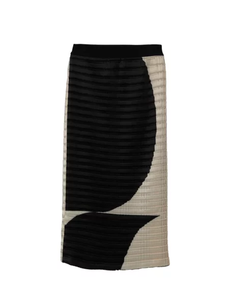 Fustă midi Less negru