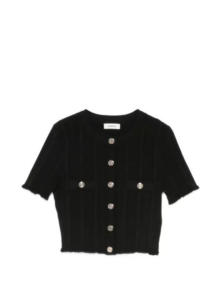 Scurt cardigan Sandro negru