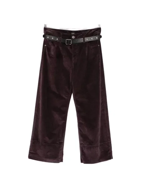 Pantaloni Pinko de catifea cord roșu