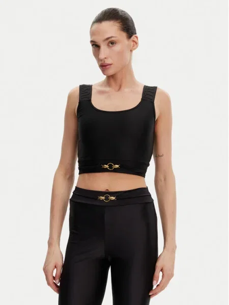 Cropp top Just Cavalli negru