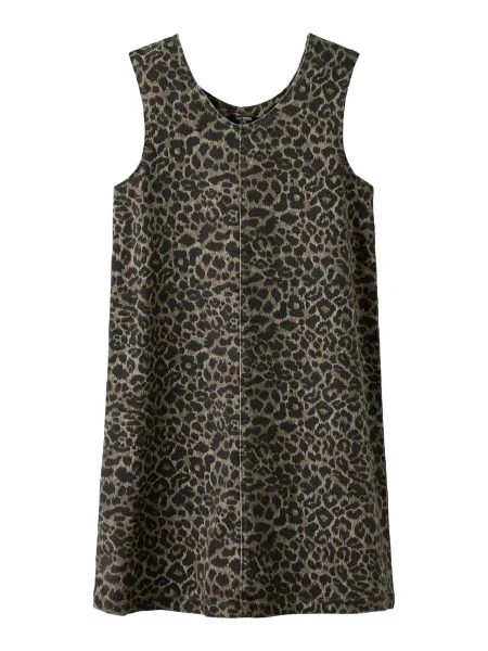 TWO SOON Rochie bej / maro negru