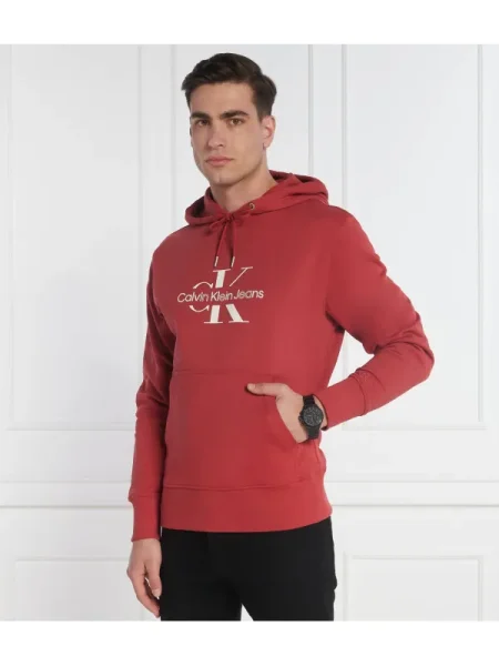 Calvin Klein Jeans Hanorac roșu