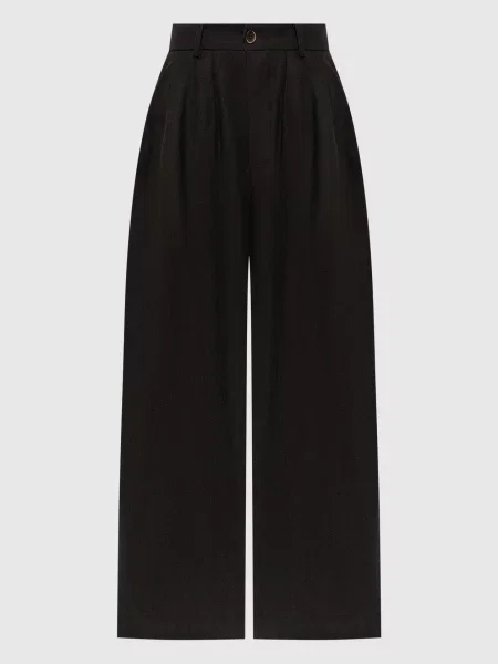 Палаццо з льону та вовни Uma Wang сірі