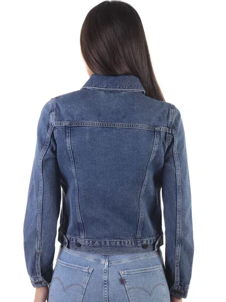 Levi's Kurtka jeansowa czarna