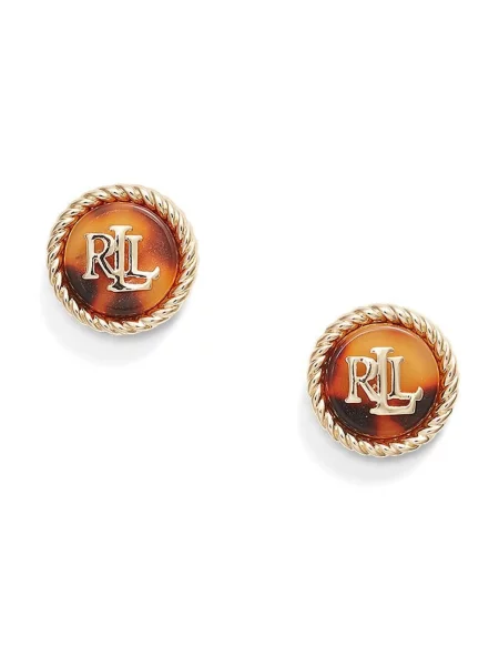 Lauren Ralph Lauren Cercei nisipiu / închis / auriu maro