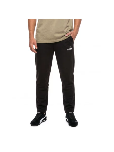 PUMA spodnie dresowe Essentials z logo No. 1 Akcesoria XL czarny