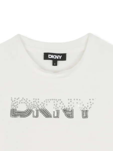 Koszulka dziecięca Dkny biała