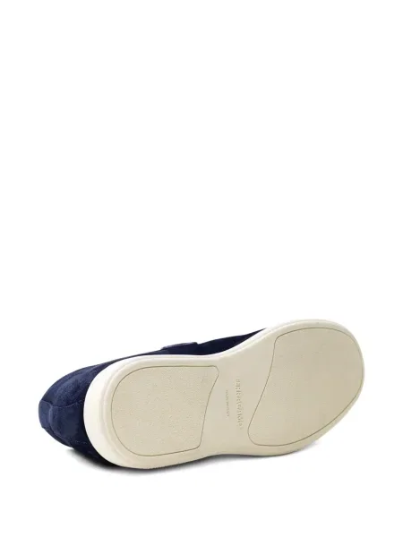 Ghete desert Ferragamo din piele de căprioară albastru
