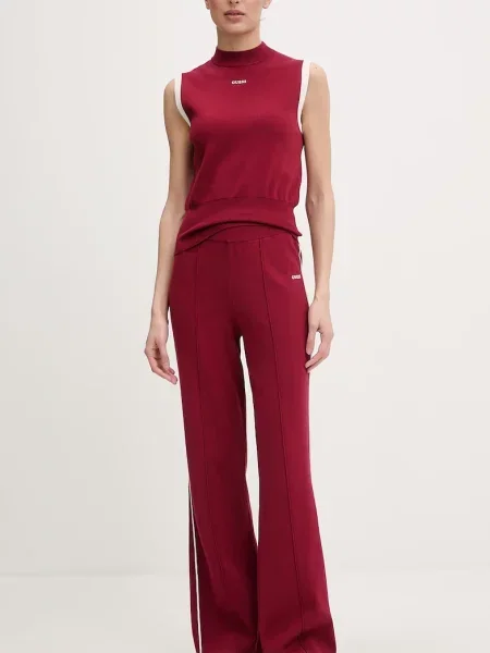 Guess спортивні штани з віскозою LAURENE