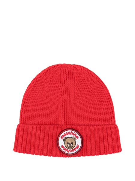 Czapka dziecięca Moschino czerwona