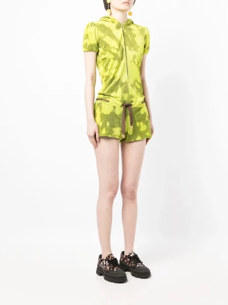 Kombinezon Stain Shade z kapturem zielony