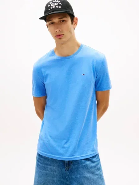 Tommy Jeans Tricou | Extra slim fit albastru