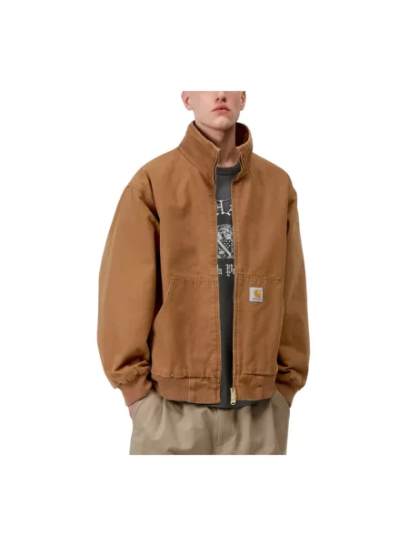 Kurtka Carhartt Wip brązowa