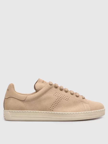Замшеві кросівки WARWICK Tom Ford бежеві