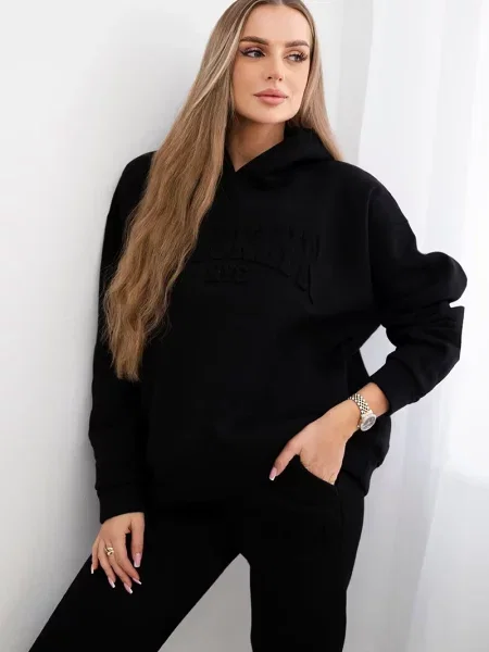 Spodnie Kesi ocieplane czarne