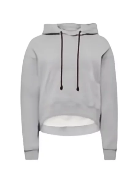 Hanorac cu glugă Jw Anderson cu cordon gri