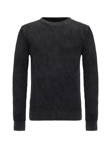 INDICODE JEANS Pulover Torpedo' negru