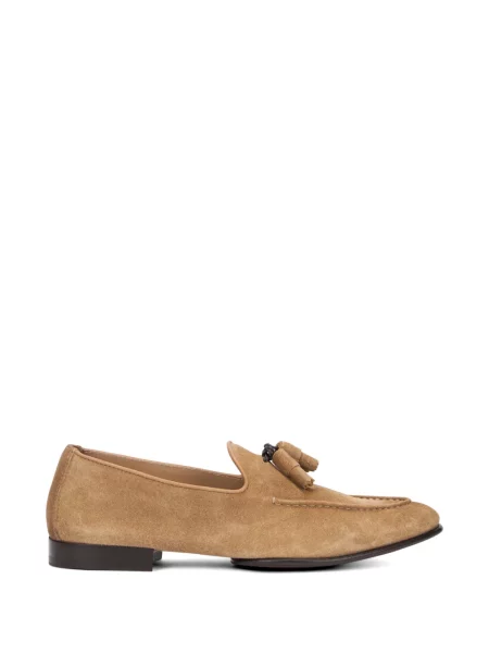 Pantofi loafer Doucal's din piele de căprioară