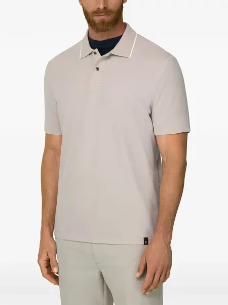 Tricou polo Boggi Milano stretch