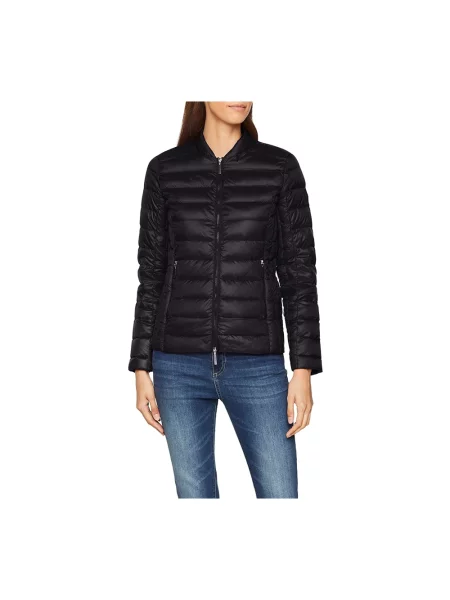 Pikowana kurtka puchowa Armani Exchange czarna