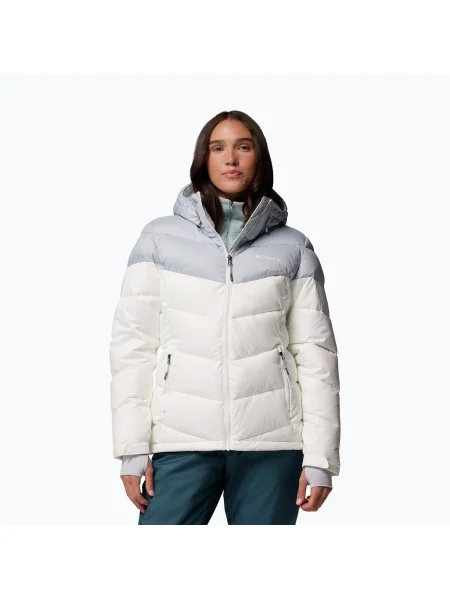 Geacă de schi pentru femei Columbia Abbott Peak II Ins sea salt/cirrus grey gri