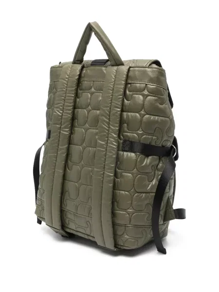 Rucsac Ganni verde