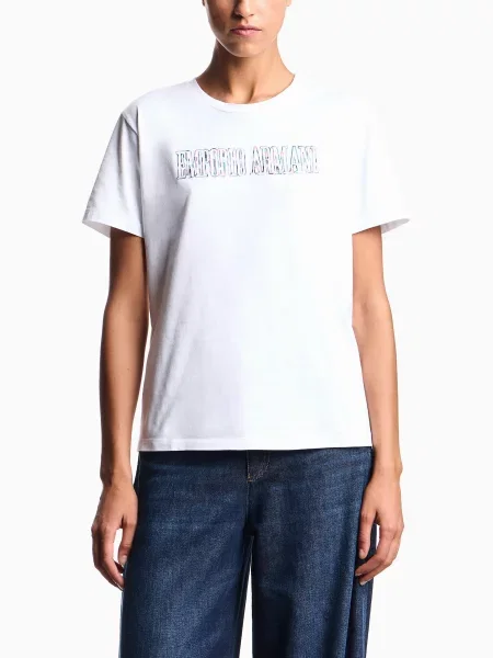 Футболка Emporio Armani білий