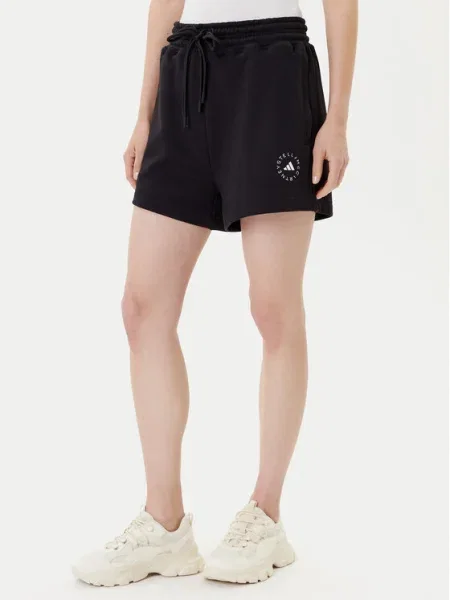 Froté šortky Adidas By Stella Mccartney čierna