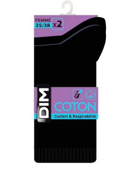 Женские носочки 2 шт. чорні