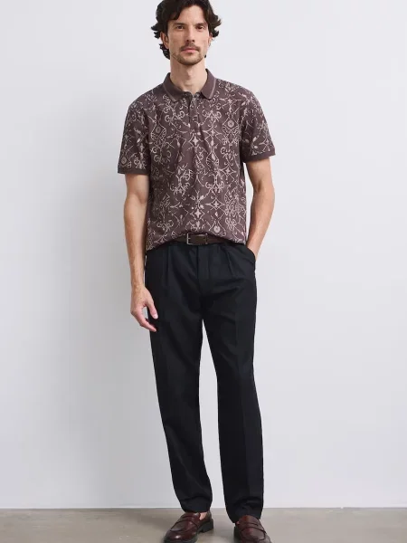 Medicine polo majica rjava