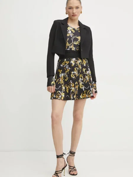 Лонгслів Versace Jeans Couture чорний