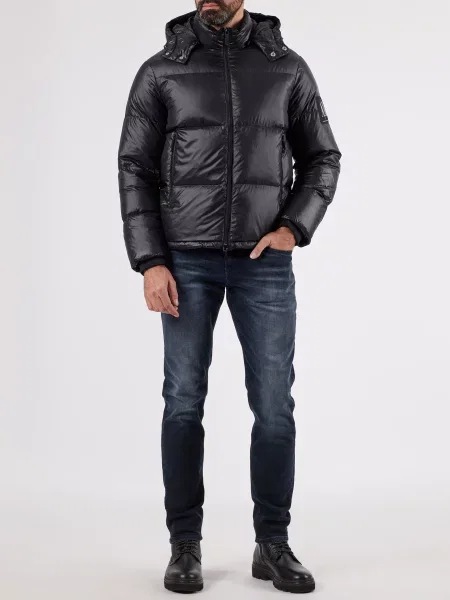 Пуховик Armani Exchange чорний