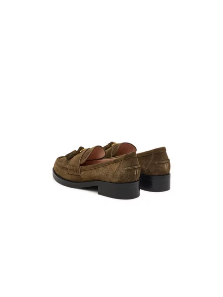 Loaferek Coccinelle Beat Vintag.Su E4 16 04 01 Khaki