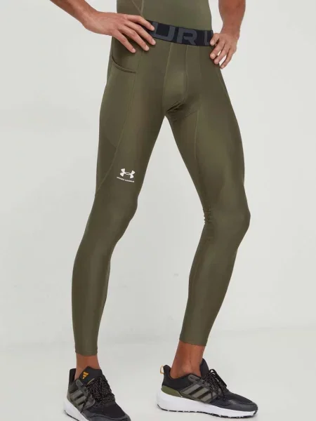 Under Armour sportovní legíny HG Armour zelené