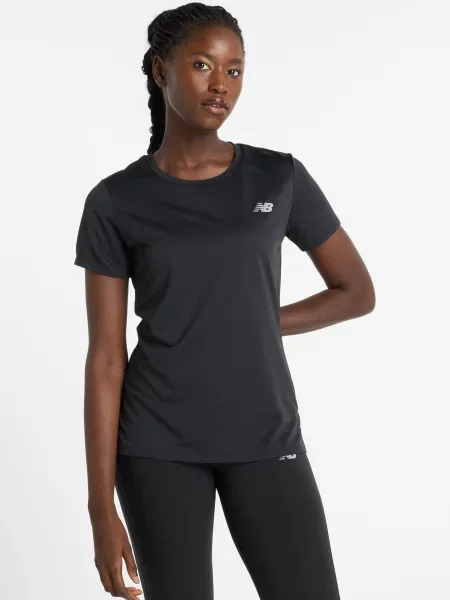 Спортивна футболка New Balance чорна