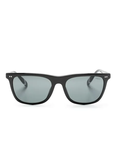 Ochelari de soare Polo Ralph Lauren cu imagine negru
