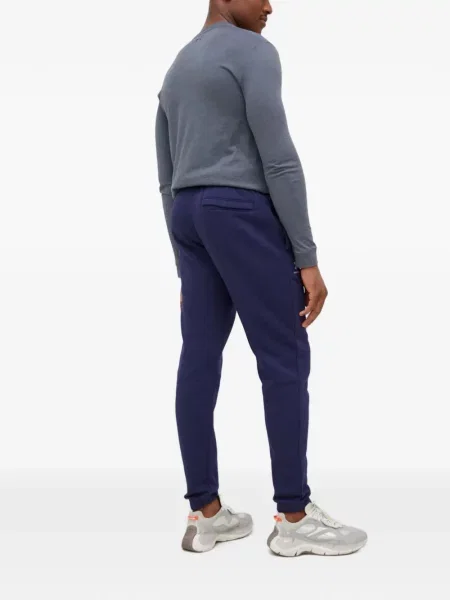 Τρέξιμο παντελόνι Under Armour με κέντημα με κορδόνι μπλε