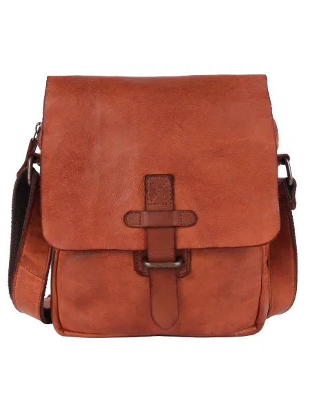 Harbour Geantă de umăr Urban Poets Talon coniac maro