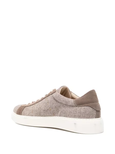 Sneakerși Eleventy din piele de căprioară