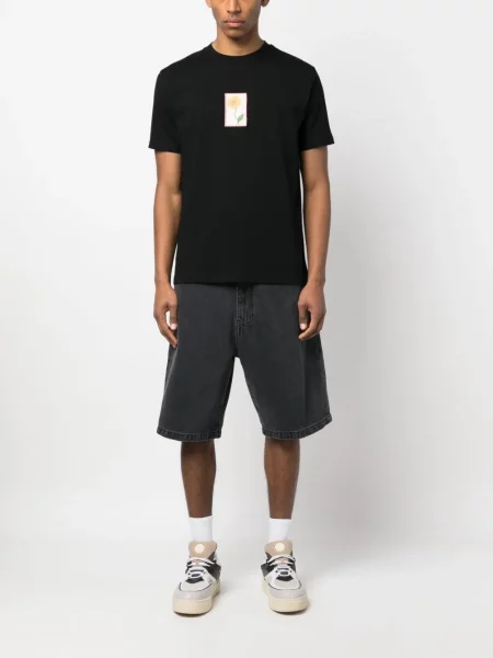 Džinsiniai šortai Carhartt Wip juoda