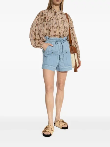 Pantaloni scurți Marant Etoile albastru