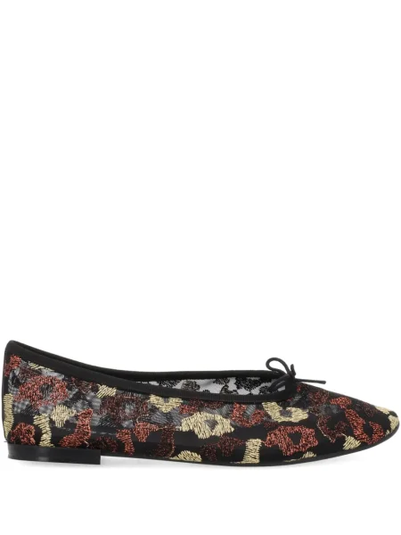 Balerini Repetto cu model floral negru
