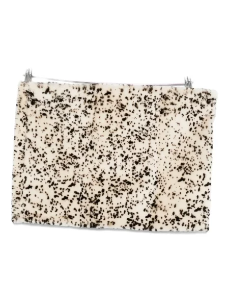 Šal Toteme s apstraktnim uzorkom bijela