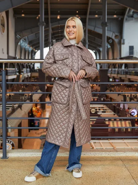 Пальта та плащі MilaNova тауп